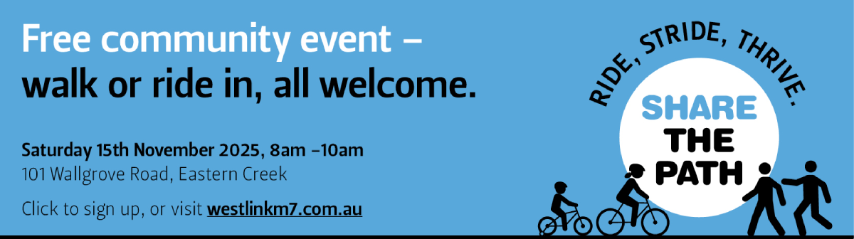 share the path banner