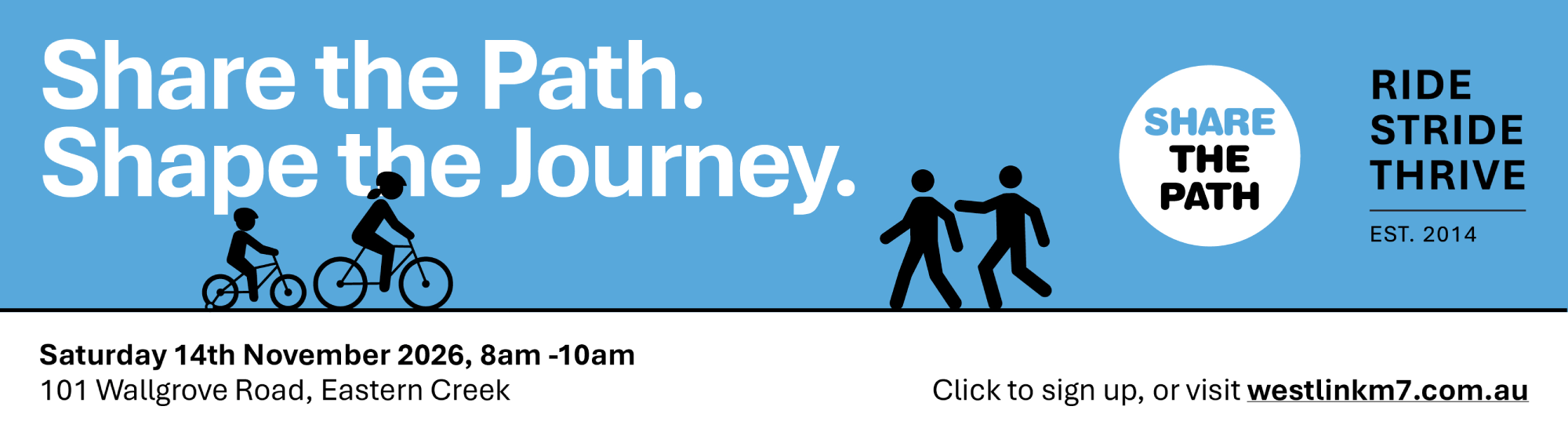 share the path illustration banner