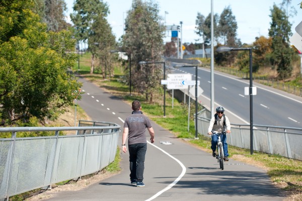 The Westlink M7 shared path
